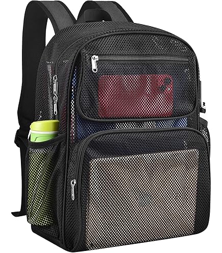 ★emis★MESH BACKPACK★大人気★ Amazon.com : MAY TREE Mesh Backpack Heavy Duty Big Mesh Bag